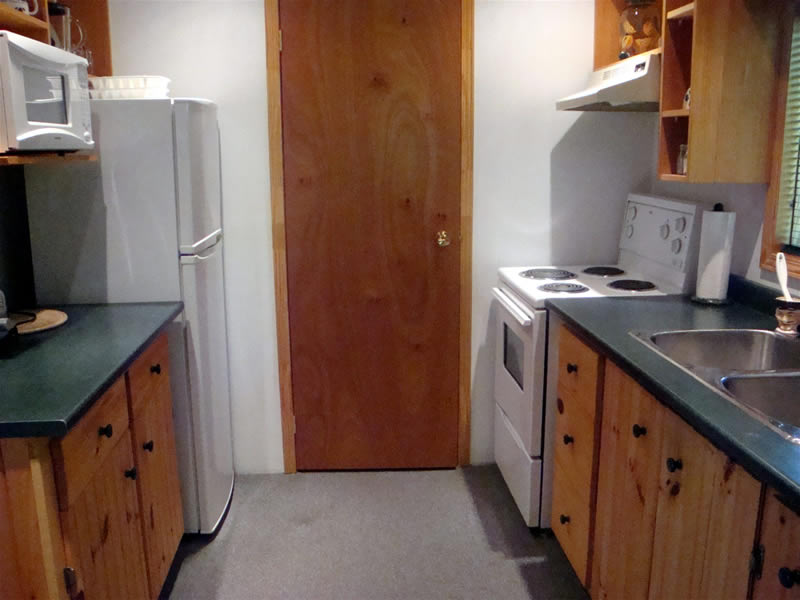 Log kitchen
